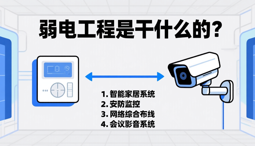 弱電工程是干什么的？弱電系統有哪些？